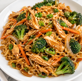 Easy Crockpot Chicken Teriyaki & Noodles