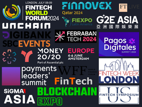 All fintech and blockchain conferences & events in June 2024