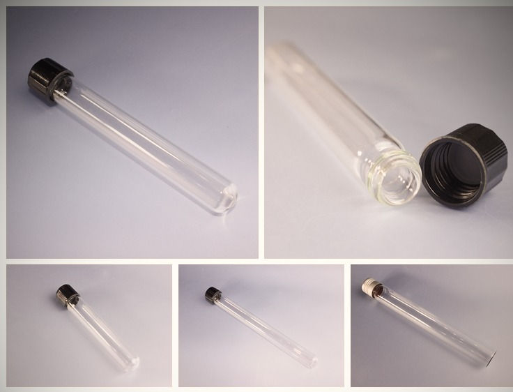 Thumbnail: Glass Test tube with top cover