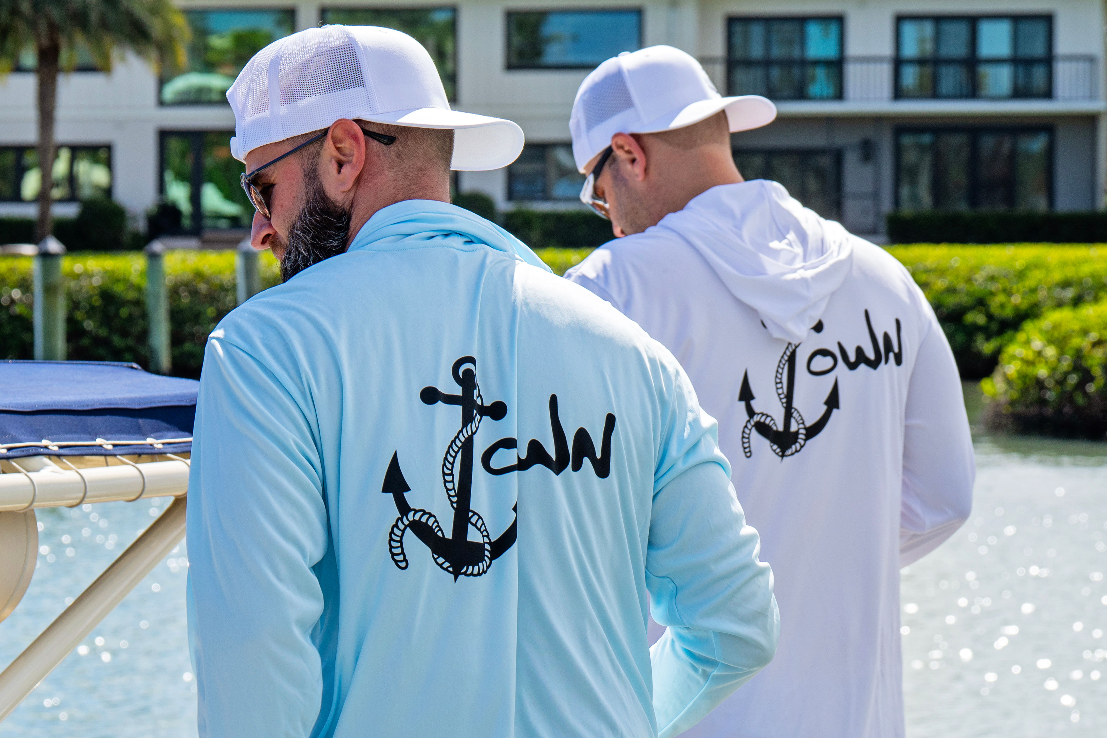 Hooded Long Sleeve T's