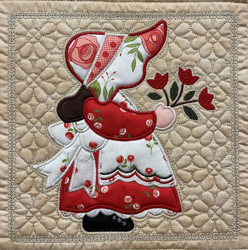 Thumbnail: Dutch Girl Tulip Quilt