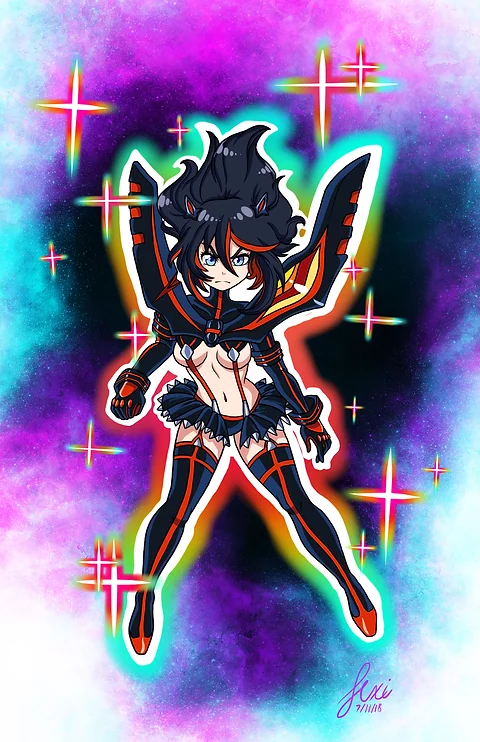 Kill La Kill Ryuko Poster Artyopteryx Kill La Kill Ryuko Poster Artyopteryx