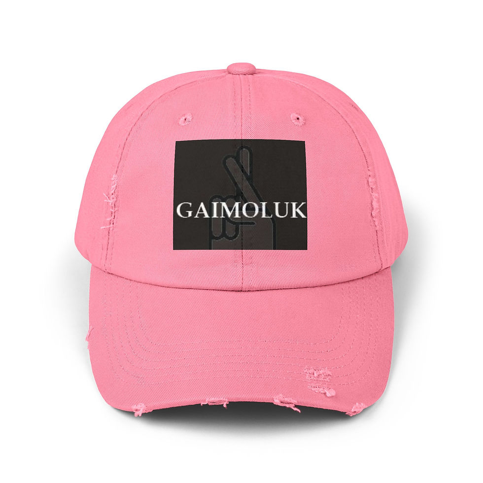 Thumbnail: Unisex Distressed Cap