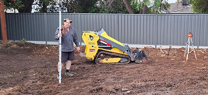 Site leveling