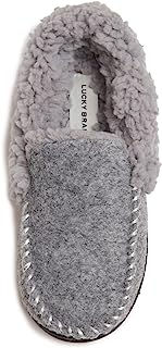 Lucky Brand Boys Faux Wool House Shoes