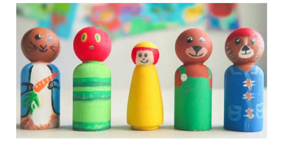 Thumbnail: Knutselpakket Pegdolls 