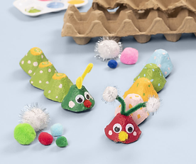 knutselen met gerecycled materiaal