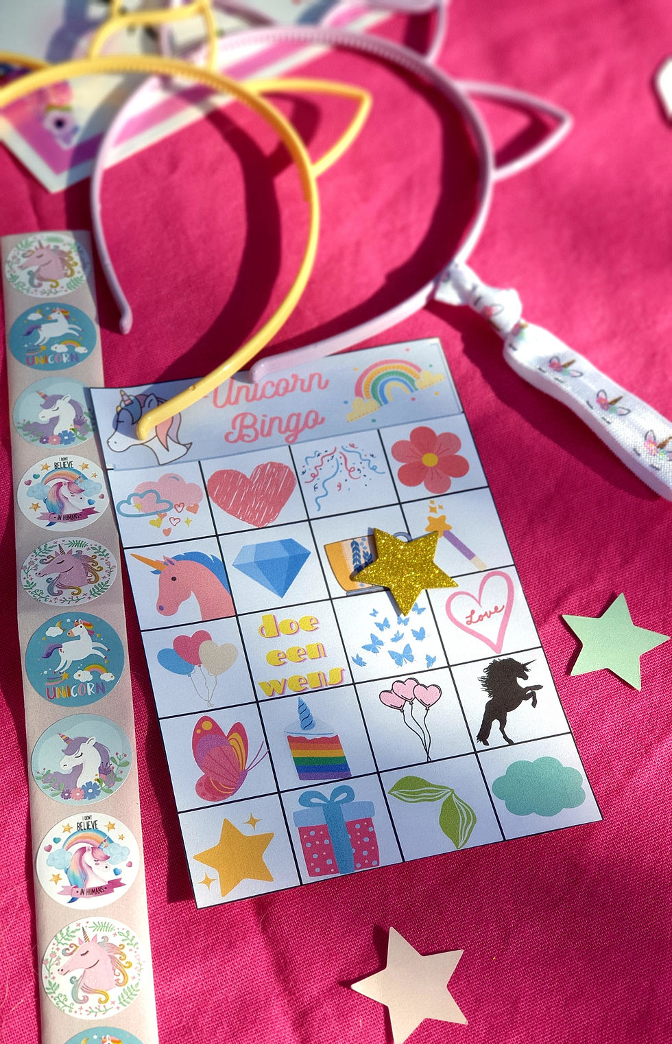 Thumbnail: Unicorn speurtocht voor 8 kinderen