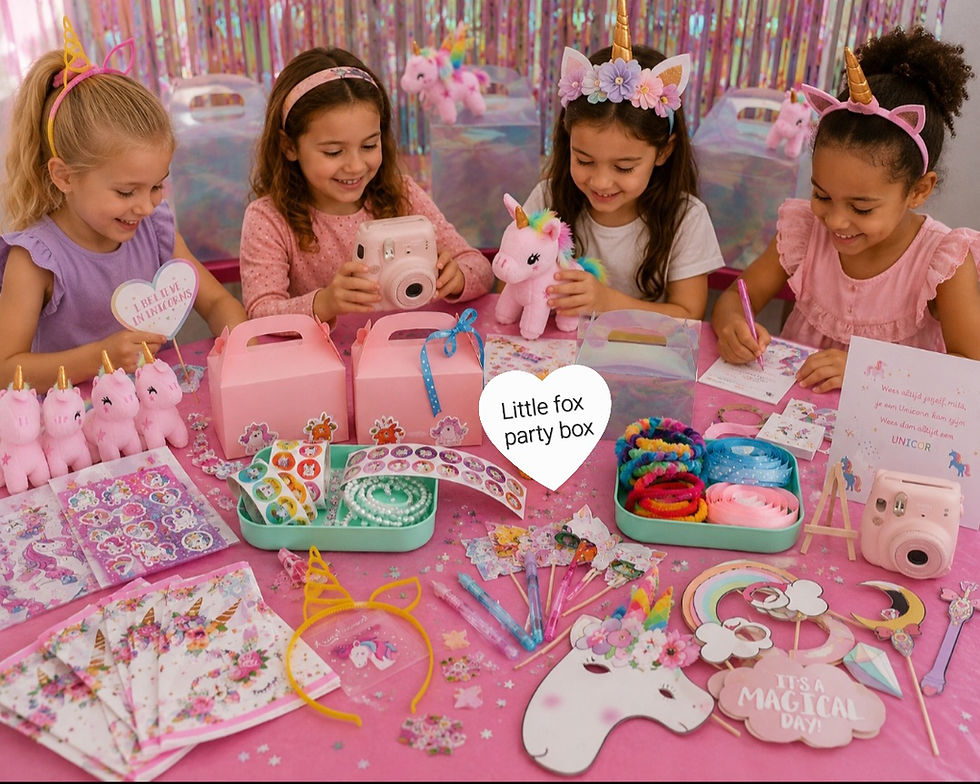 Thumbnail: Adopteer een Unicorn kinderfeestje 
