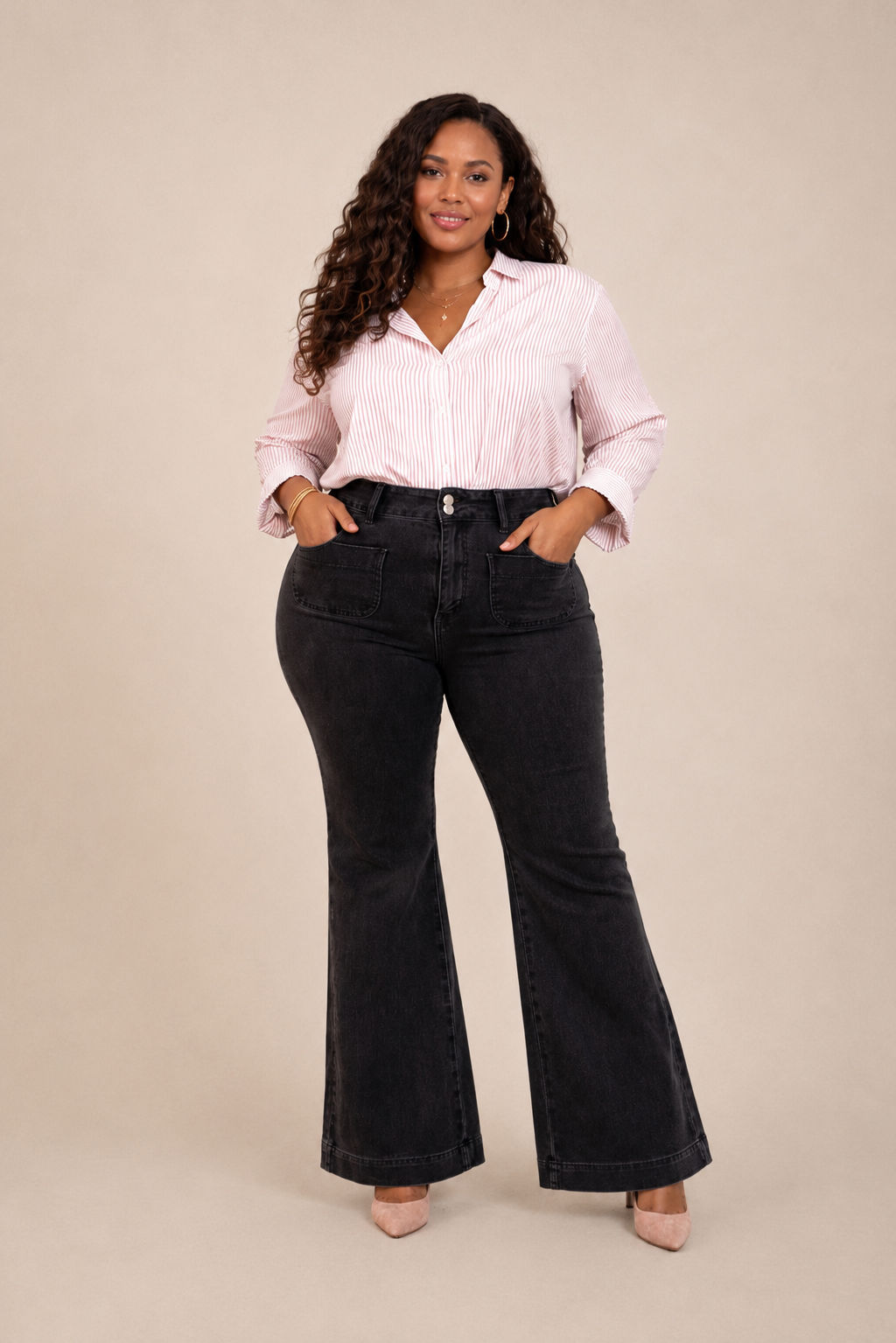Jean flare Belle Taille