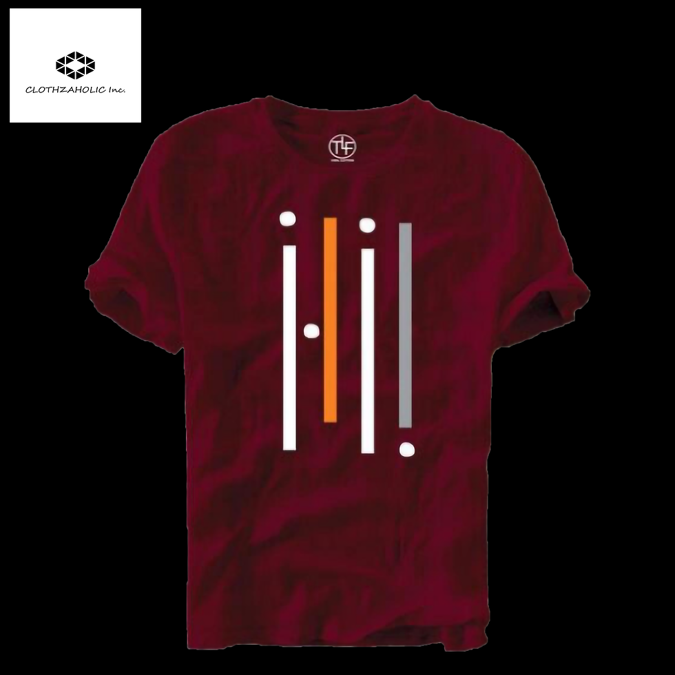 Thumbnail: Modern design round neck [muticolour] printed t-shirts
