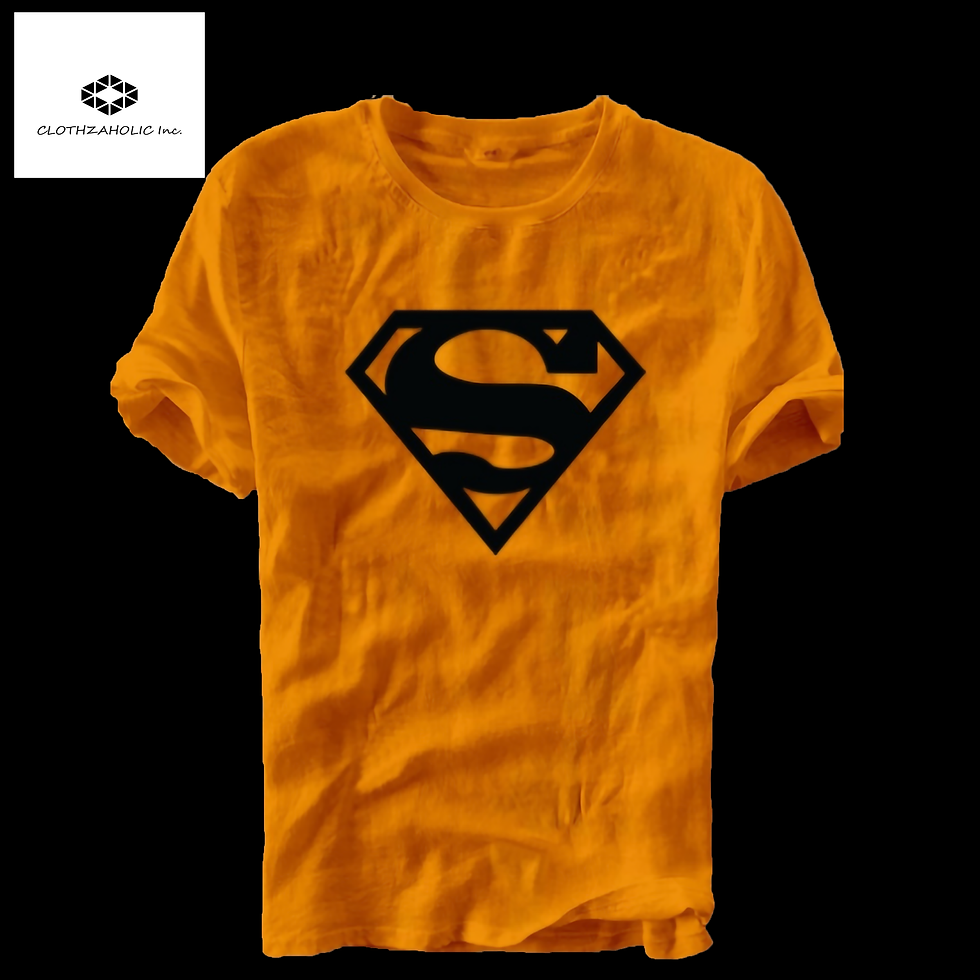 Thumbnail: Superman logo [multicolor] round neck printed t-shirts
