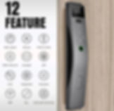 S14 Face ID Smart Door Lock