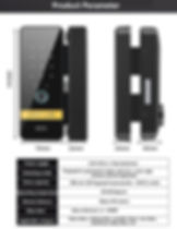 Smart Glass Door Lock