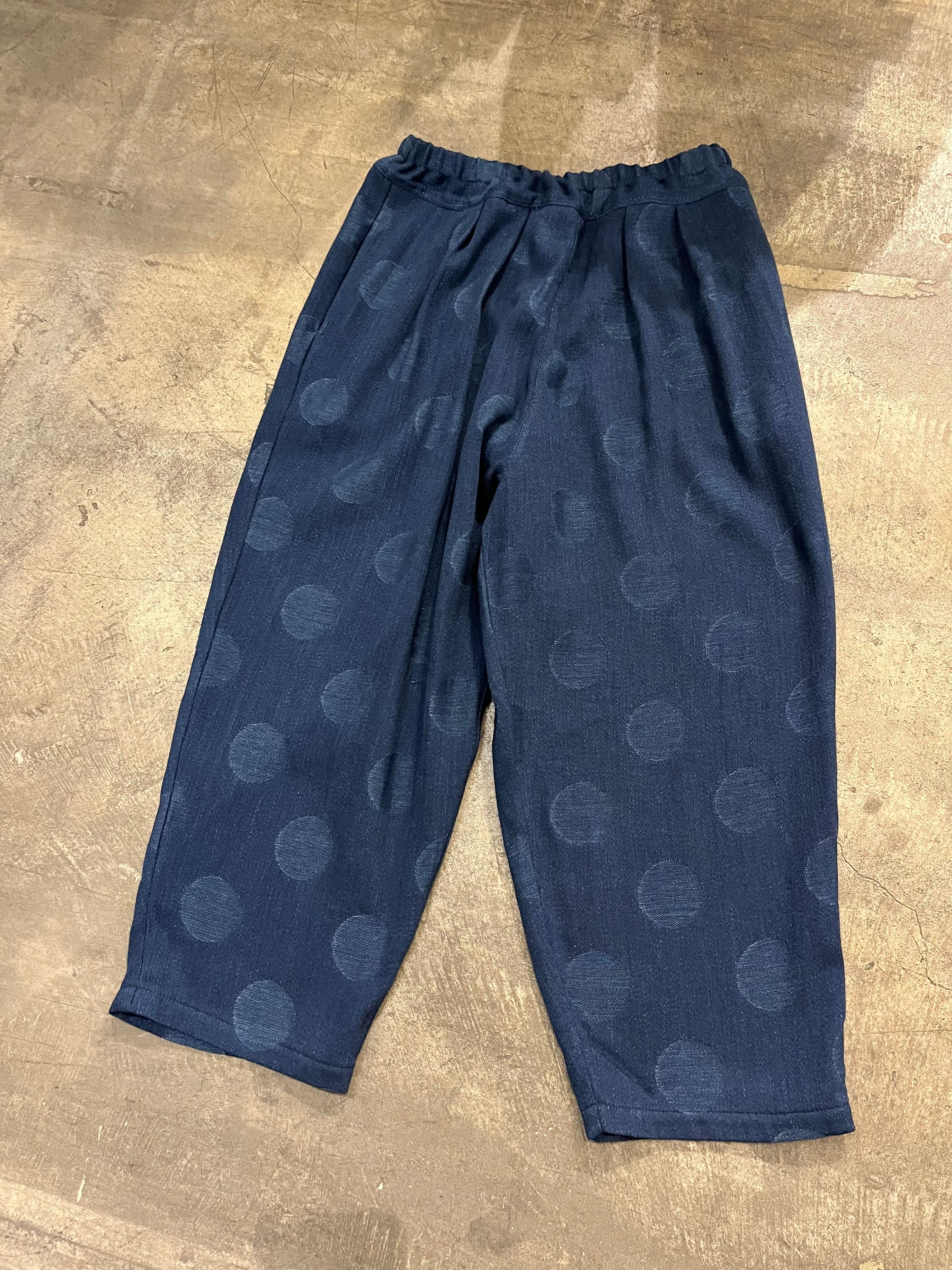 メイアファボリ DA2605 インディゴ染めパンツ