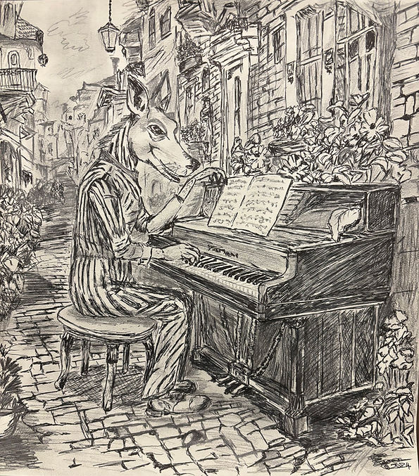 A Ballad for the Little Red Riding Hood | Graphite