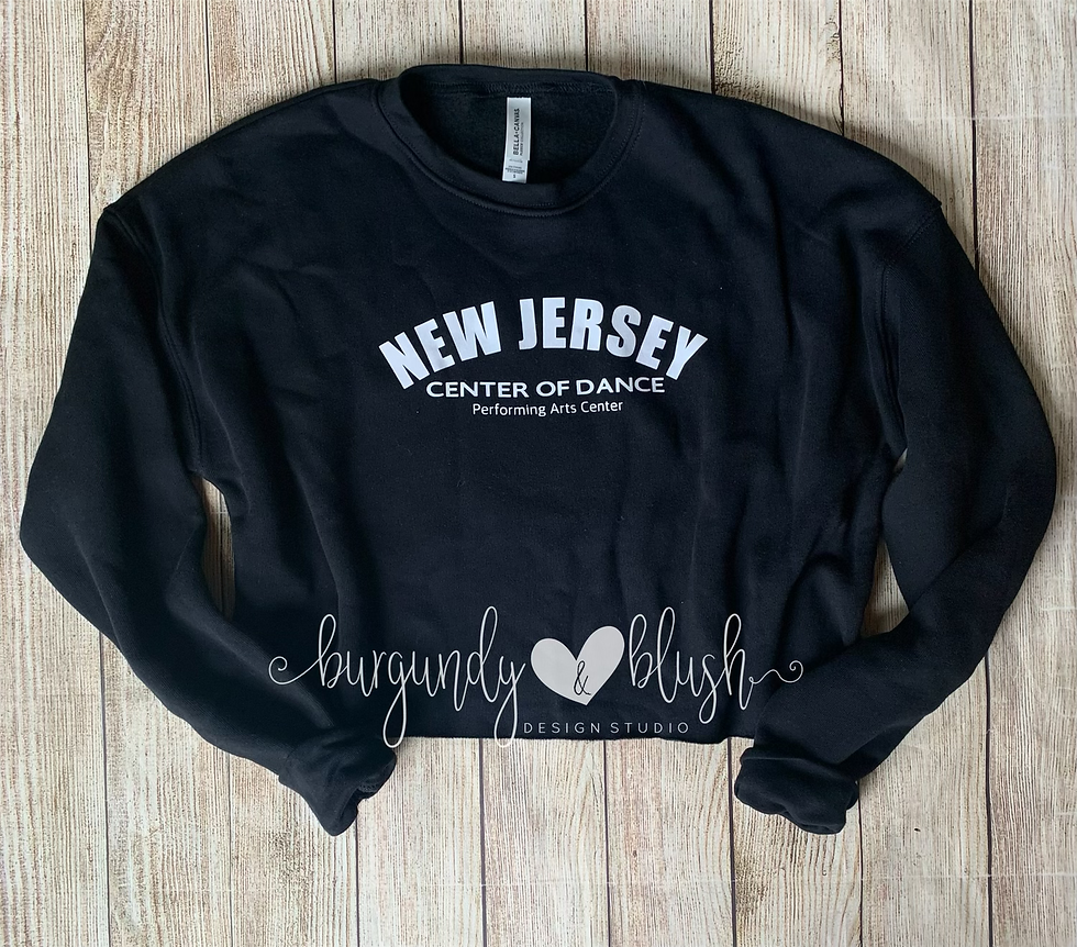 NJ Center of Dance Performing Arts Center Crewneck