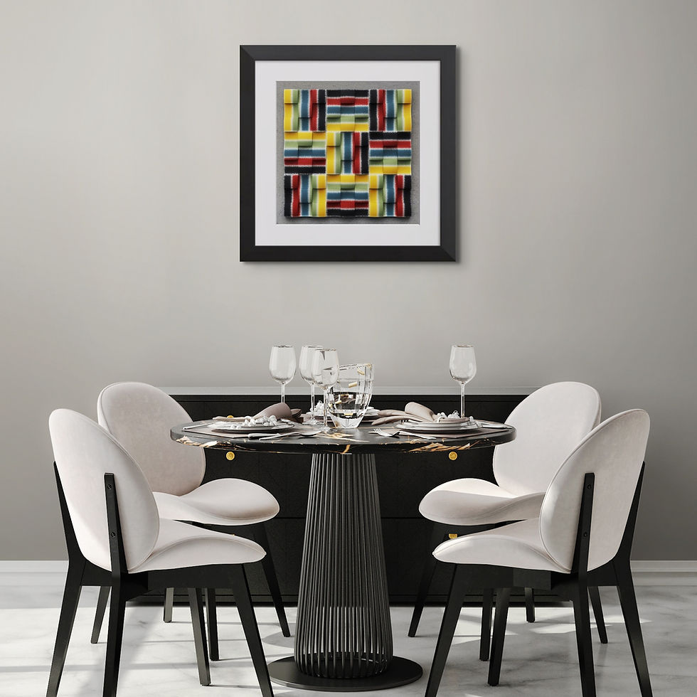 Thumbnail: '3-4-5 Permutation #1'  Limited Edition Fine Art Print