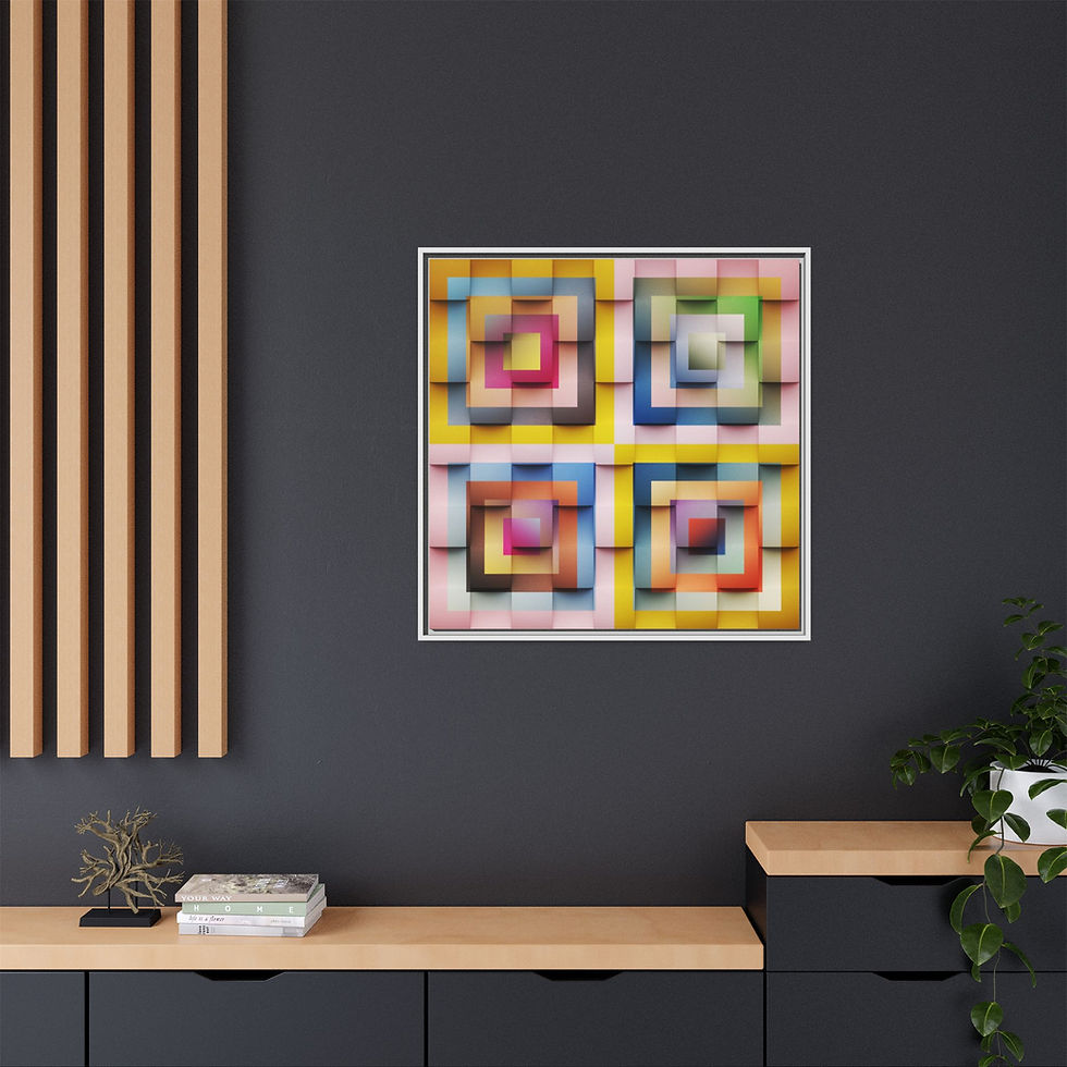 Thumbnail: Within_Framed Canvas Print