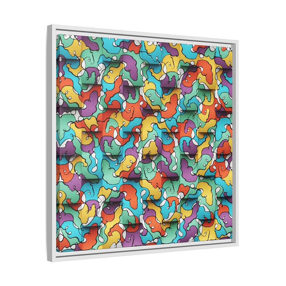 Thumbnail: Venetian Vinery_Framed Canvas Print