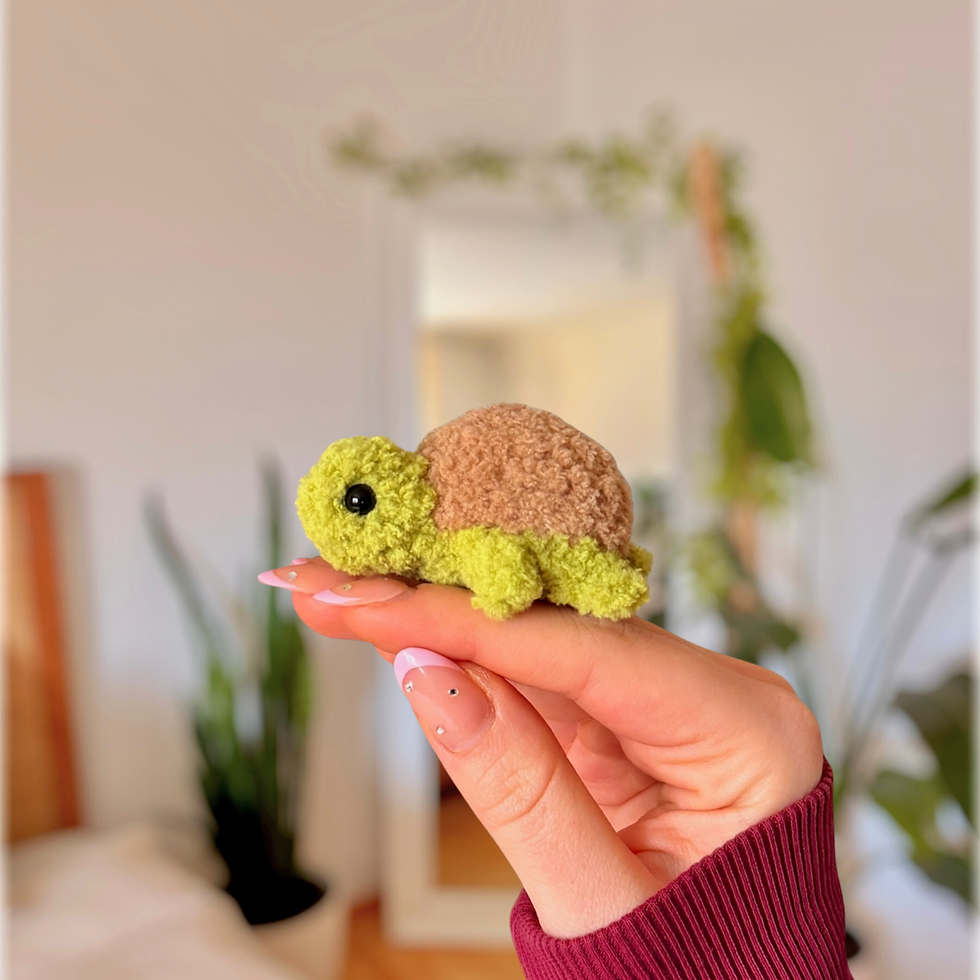 Thumbnail: *Free Pattern* Tiny Turtle - PDF ONLY