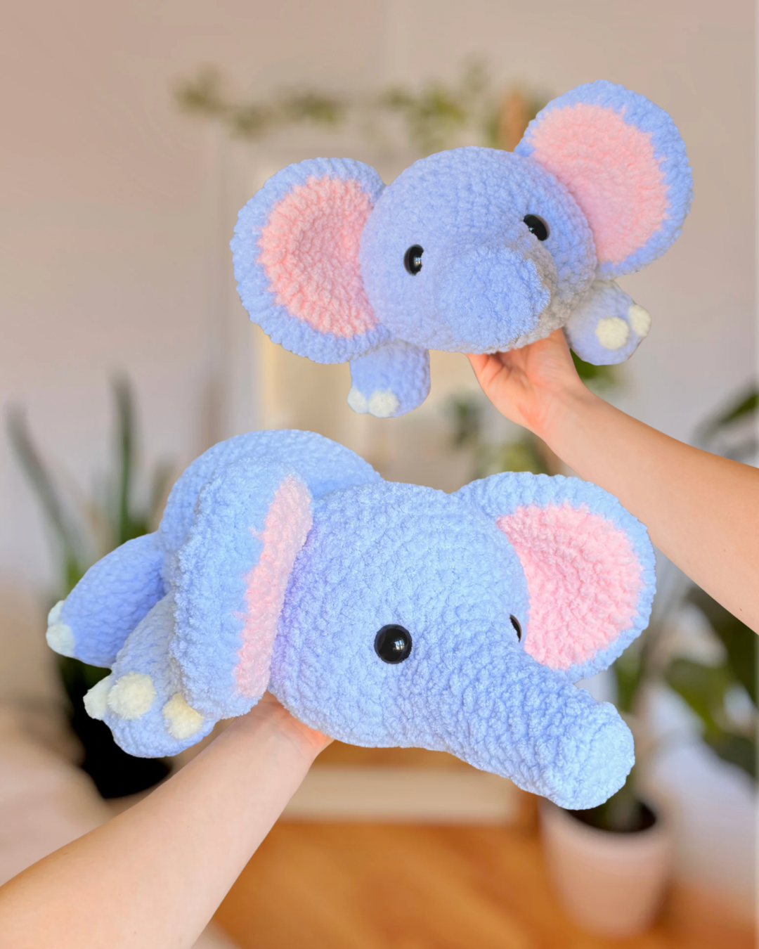 Elephant Pillow - PDF ONLY