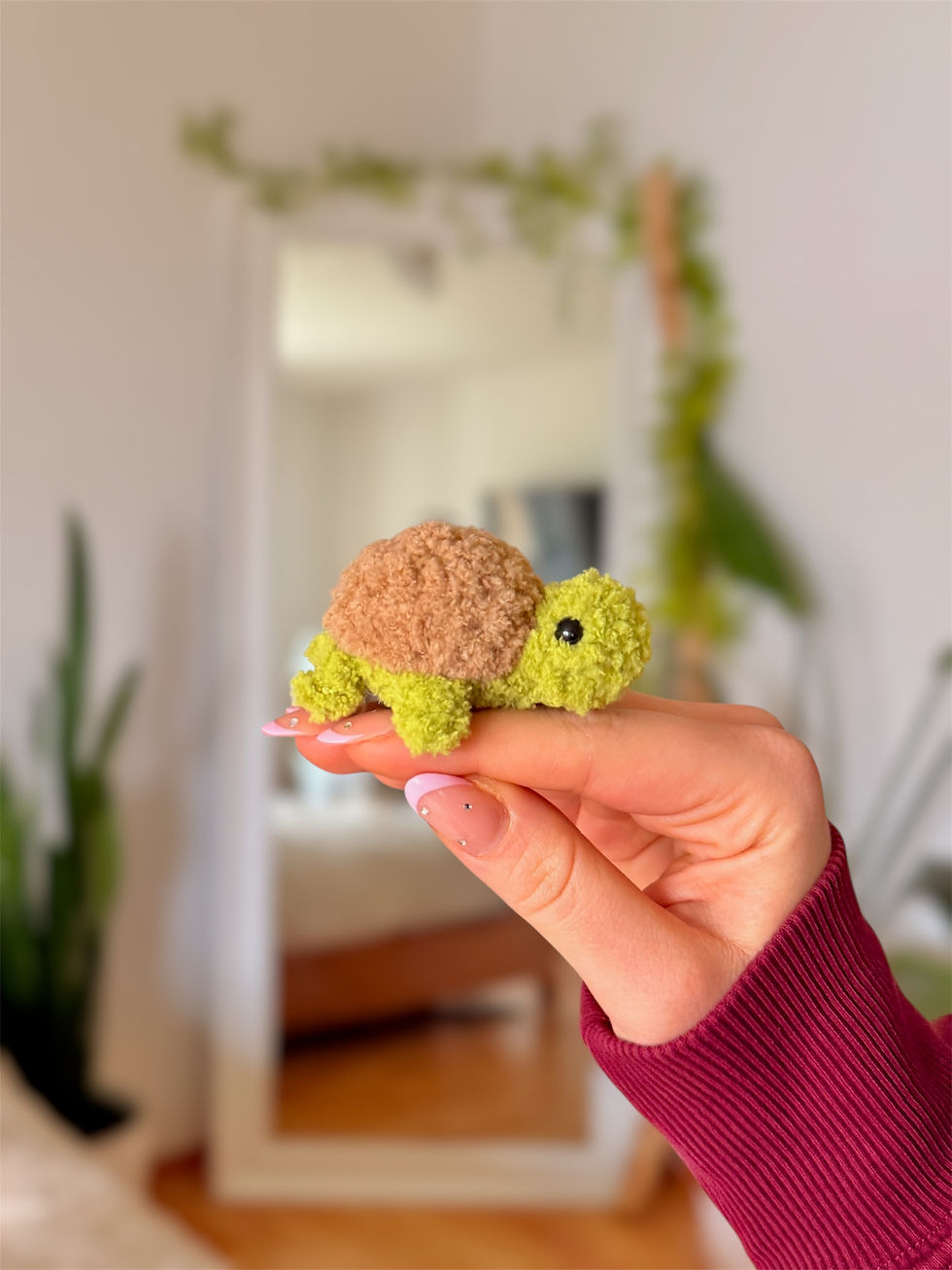 Thumbnail: *Free Pattern* Tiny Turtle - PDF ONLY