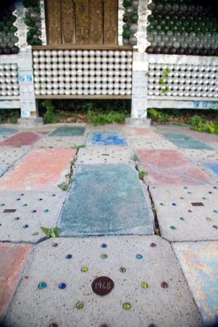 Beer Can House exterior backyard - photo by David Brown, dabfoto.jpg