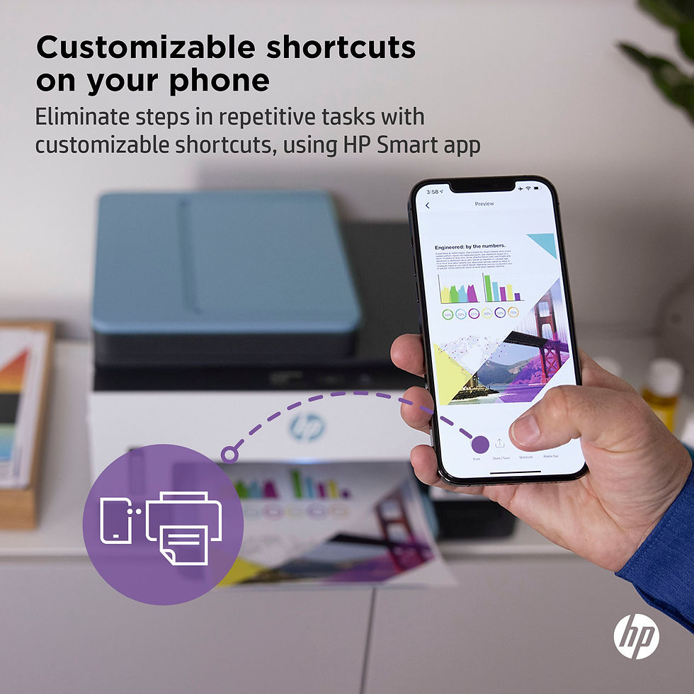 Thumbnail: HP Smart Tank 7602 All-in-One, AI-enabled