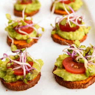 Sweet Potato Avocado Bites