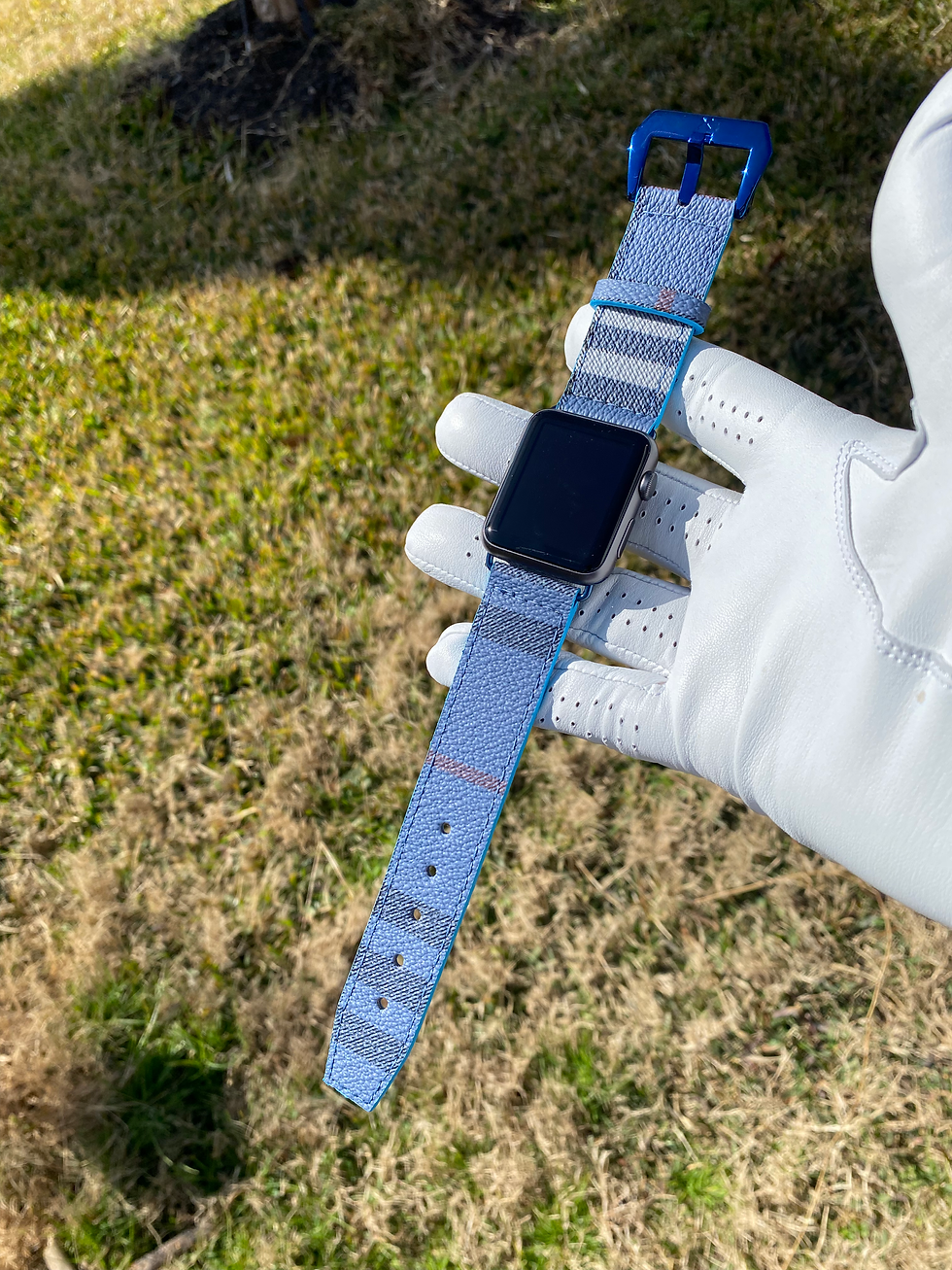 $115 Custom leather watchband made from authentic material