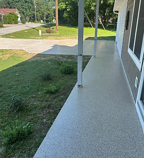 decorative epoxy patio coating Northwest Arkansas