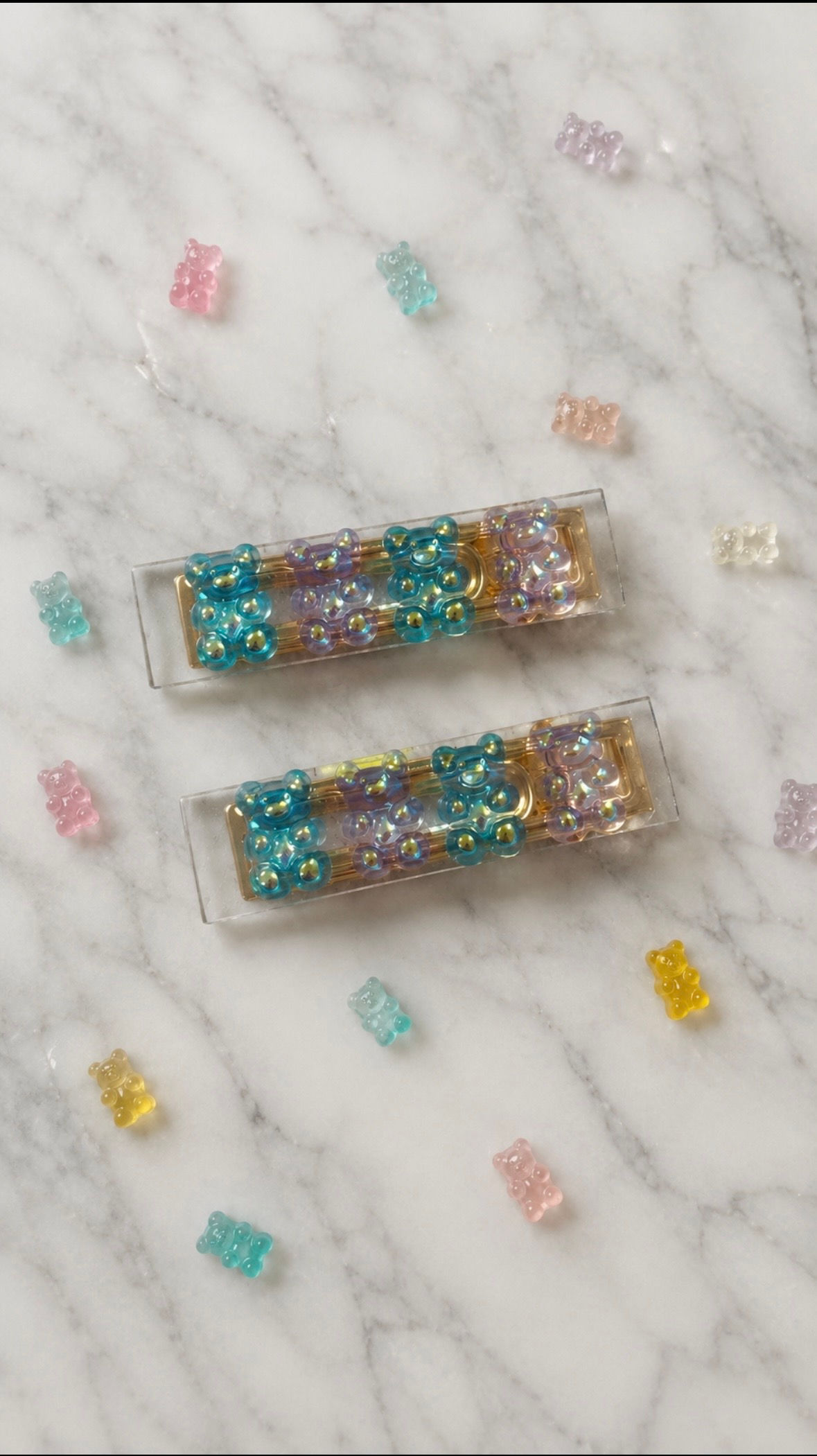 Gummy Bear Set (blue and purple)
