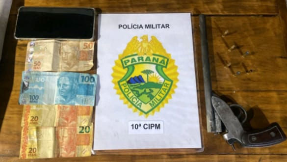 Homem é preso após disparo de arma de fogo em Palmital