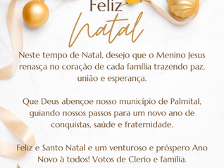 Mensagem de Natal de Clerio Back e família