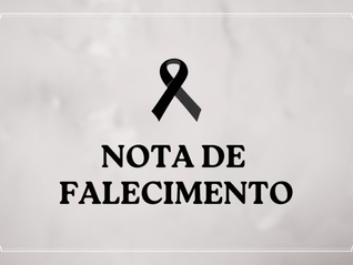 Com pesar que a Funerária São João comunica o falecimento de André Rodrigues da Silva