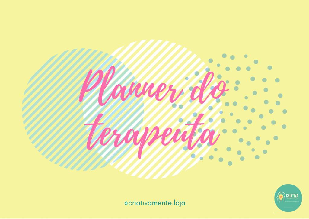 Planner do terapeuta