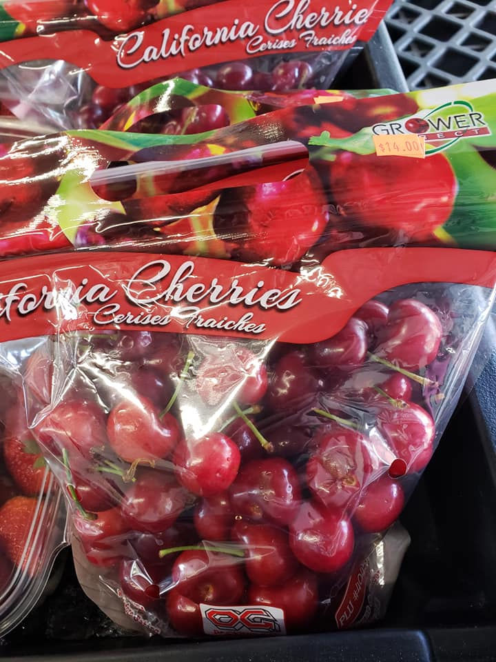 Cherries in Bag
