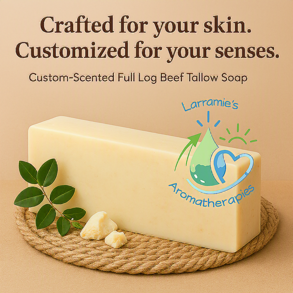 Hand Crafted Tallow Soap - Full Log