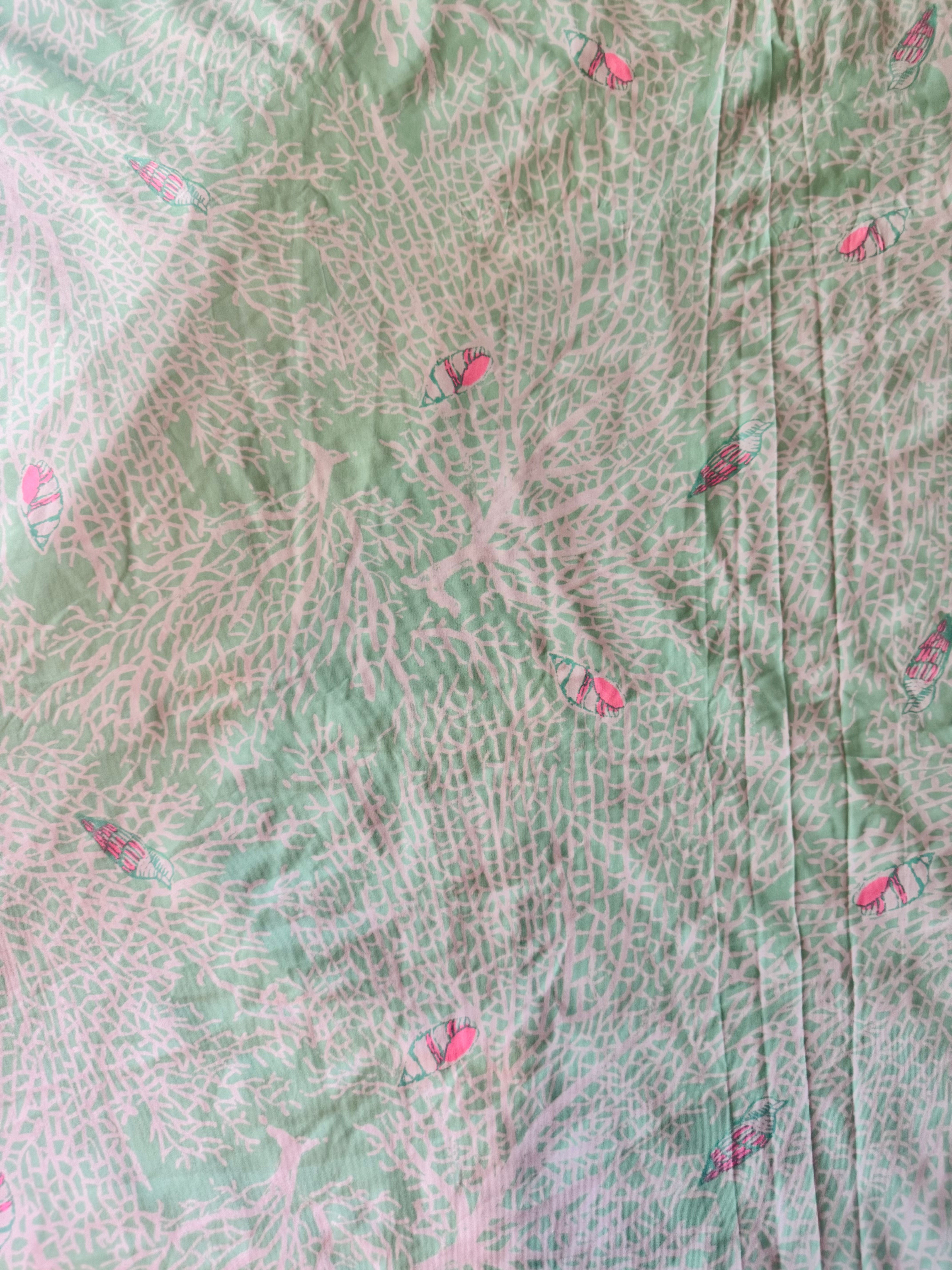 Light mint with pink swim 