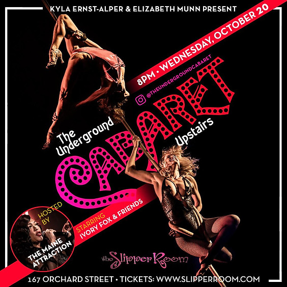Guest Event: Underground Cabaret (Doors 7:00pm)