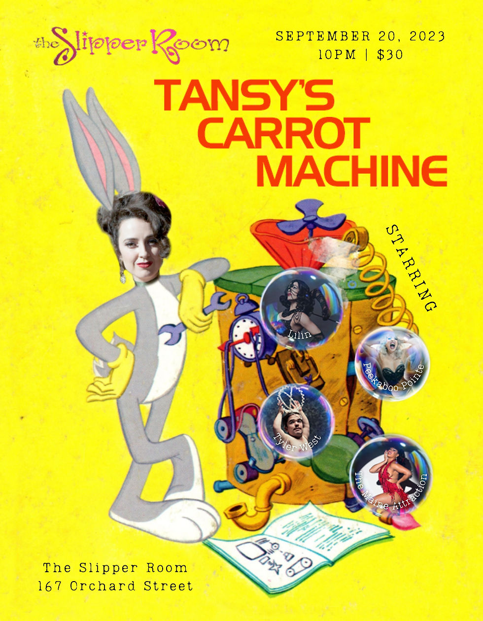 Tansy's Carrot Machine (Doors 9:30PM)
