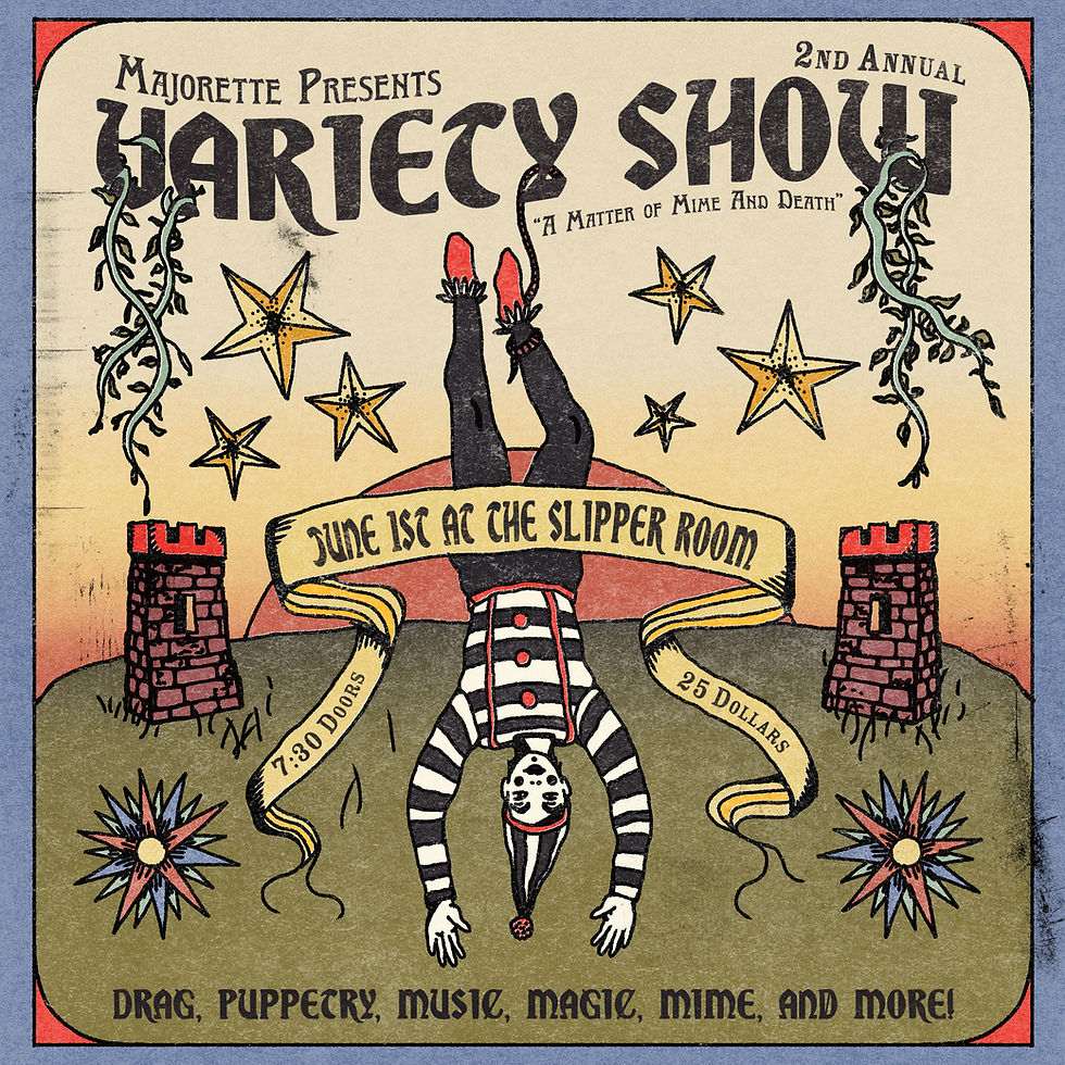 Guest Event: Majorette Presents: 2nd Annual Variety Show. June 1