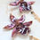 Thumbnail: Real Orchid Burgundy Shimmer Dangle Earrings