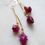 Thumbnail: Wildflowers Earrings 14K GF