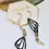 Thumbnail: Asymmetrical Carved Butterfly Wing Earrings