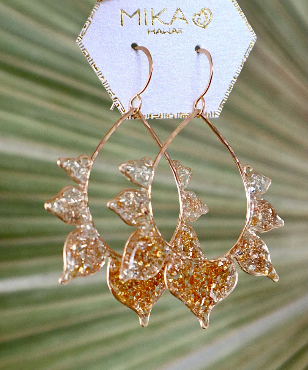 Bali Bloom Teardrop Earrings