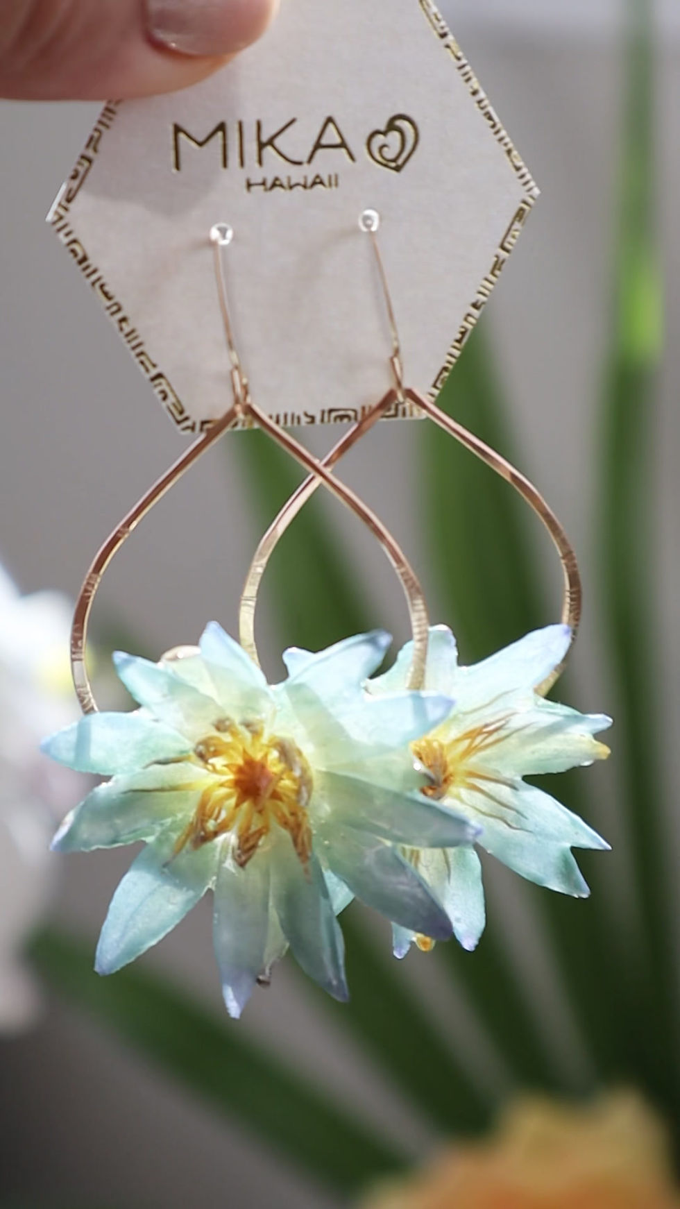 Thumbnail: Waterlily Earrings