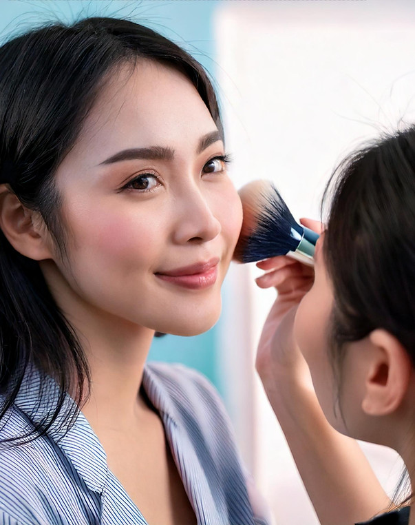 Firefly Faculty of Makeup Design with young asian lady makeup artist for ladies (blue and