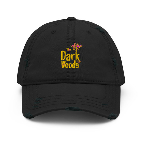 Distressed Hat | The Dark Woods | Otto Cap 104-1018 | The Dark Woods